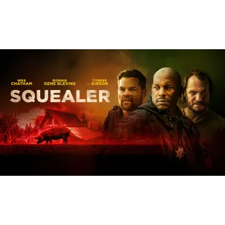 Squealer Vudu/FAH HD USA Digital Movie Code (Does NOT Port to Movies Anywhere)