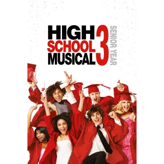 High School Musical 3: Senior Year HD Movies Anywhere USA Digital Movie Code