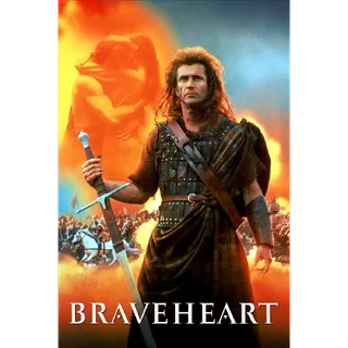 Braveheart 4k Vudu/FAH USA Digital Movie Code (Does NOT Port to Movies Anywhere)