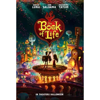 The Book of Life HD Movies Anywhere USA Digital Movie code USA