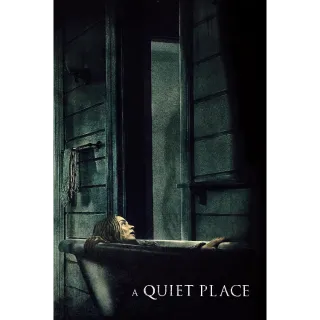 A Quiet Place Vudu HD USA Digital Movie Code USA (Does NOT Port to Movies Anywhere)