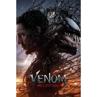 Venom: The Last Dance HD Movies Anywhere USA Digital Movie Code