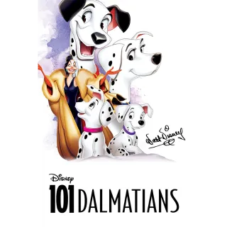 101 Dalmatians Movies Anywhere HD USA Digital Movie Code