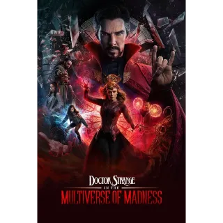 Doctor Strange in the Multiverse of Madness HD Movies Anywhere USA Digital Movie Code