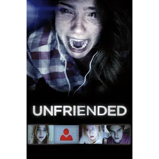 Unfriended Movies Anywhere USA HD Digital Movie Code