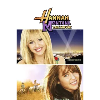 Hannah Montana: The Movie HD Movies Anywhere USA Digital Movie Code USA