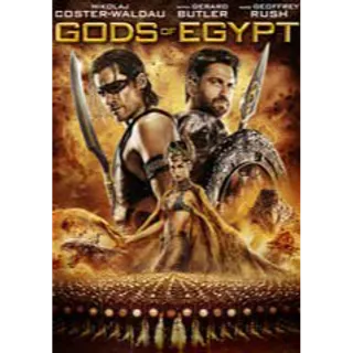 Gods of Egypt iTunes 4k USA Digital Movie Code (Ports to Movies Anywhere)