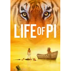 Life of Pi iTunes 4K USA Digital Movie Code (Ports to Movies Anywhere)