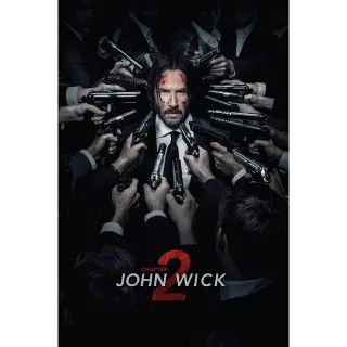 John Wick: Chapter 2 Vudu HD USA Digital Movie Code  (Does NOT Port to Movies Anywhere)