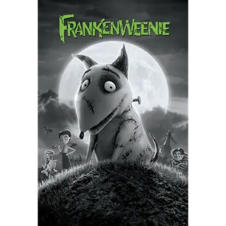 Frankenweenie HD Movies Anywhere USA Digital Movie Code 