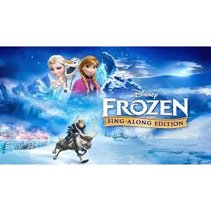 Frozen Sing-Along Edition HD Movies Anywhere USA Digital Movie Code
