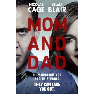Mom And Dad Vudu/FAH HD USA Digital Movie Code (Does NOT Port to Movies Anywhere)