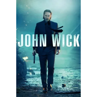 John Wick Vudu Digital Movie Code USA (Does NOT port to Movies Anywhere)