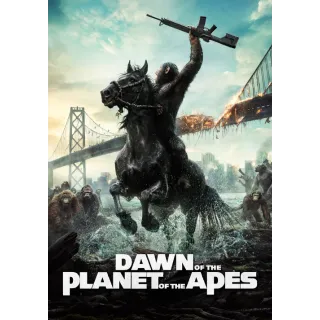 Dawn of the Planet of the Apes iTunes USA 4k Digital Movie Code (Ports to Movies Anywhere)