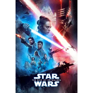 Star Wars: The Rise of Skywalker HD Google Play USA Digital Movie Code (Ports to Movies Anywhere)