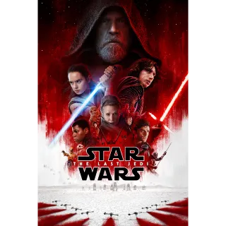 Star Wars: The Last Jedi HD Movies Anywhere HD USA Digital Movie Code