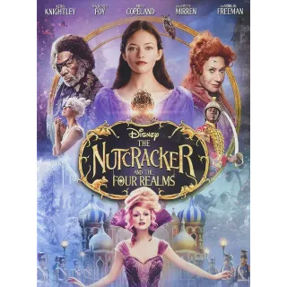 Disney The Nutcracker and the Four Realms Movies Anywhere HD USA Digital Movie Code