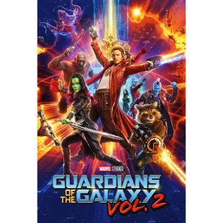 Guardians of the Galaxy Vol. 2 HD Movies Anywhere USA Digital Movie Code