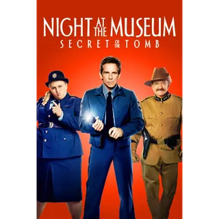 Night at the Museum: Secret of the Tomb iTunes 4K USA Digital Movie Code (Ports to Movies Anywhere)
