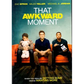 That Awkward Moment HD Movies Anywhere USA Digital Movie Code