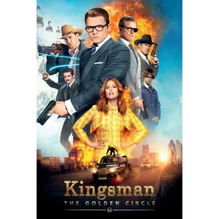 Kingsman: The Golden Circle iTunes 4k USA Digital Movie Code (Ports to Movies Anywhere)