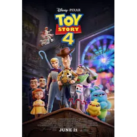 Toy Story 4 HD Movies Anywhere Split USA Digital Movie Code