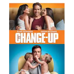 The Change-Up Digital Movie iTunes HD Redeem (Ports to Movies Anywhere) (Unknown if Theatrical/Unrated)