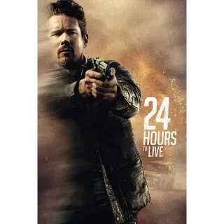 24 Hours to Live Vudu/FAH USA Digital Movie Code HD (Does NOT Port to Movies Anywhere)
