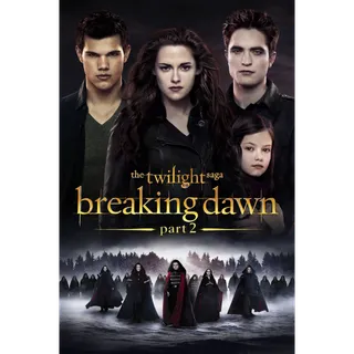 The Twilight Saga: Breaking Dawn - Part 2 iTunes 4k Digital Movie Code USA (Ports to Movies Anywhere)