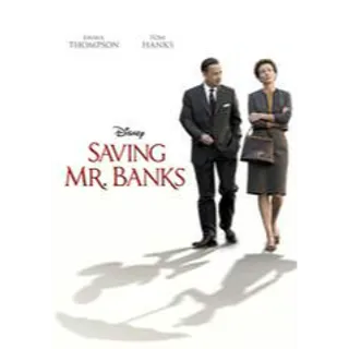 Saving Mr. Banks HD Movies Anywhere USA Digital Movie Code