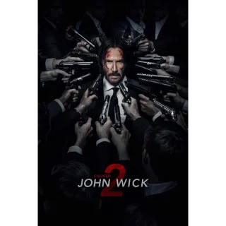 John Wick: Chapter 2 iTunes 4k USA Digital Movie Code (Does NOT Port to Movies Anywhere)