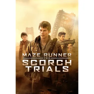 Maze Runner: The Scorch Trials iTunes 4k USA Digital Movie Code (Ports to Movies Anywhere)