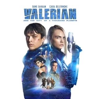 Valerian and the City of a Thousand Planets HD Vudu USA Digital Movie Code (Does NOT Port to Movies Anywhere)