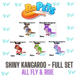 Ropets Shiny Kangaroos - Fly & Ride