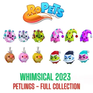 Ropets Whimsical Petmas 2023 Petling Collection