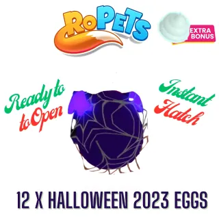 Ropets Halloween 2023 Spooky Eggs x 12