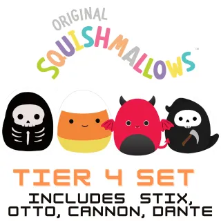 Squishmallows T4 Halloween 2022 Set 