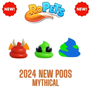 ROPETS 2024 Mythical Poo Collection