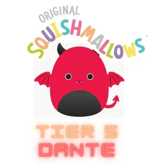 Squishmallows Tier 5 Dante Exclusive