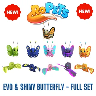 ROPETS Evo & Shiny Butterfly Set