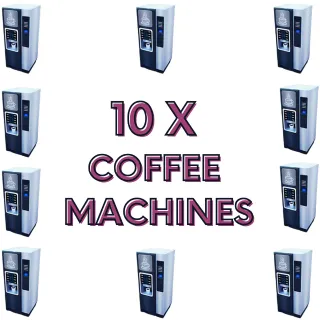 My Restaurant 10 x Coffee Machines