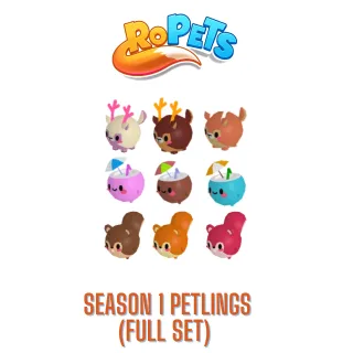 Ropets Petlings Season 1 Full Set