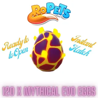 Ropets Mythical Evo Eggs x 120