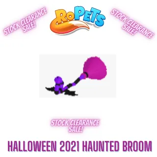 Ropets Haunted Broom