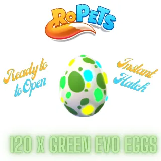 Ropets Green Evo Egg x 120