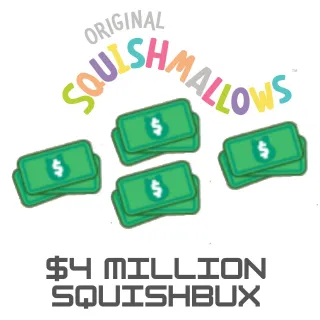Squishmallows 4 Million Squishbucks