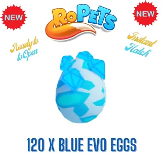 Ropets Blue Evo Eggs x 120