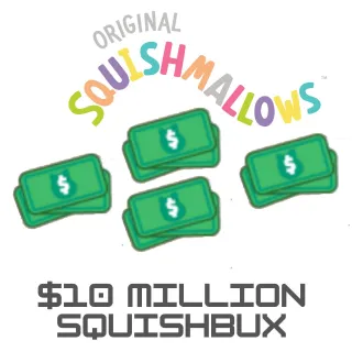 10 Million Squishbucks Squishmallows Squishbux