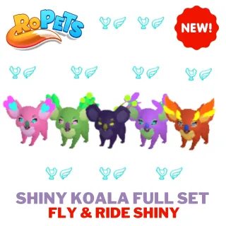 Ropets Shiny Koala Set - Fly & Ride