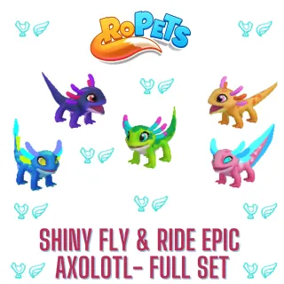 Ropets Axolotl Set - Fly & Ride